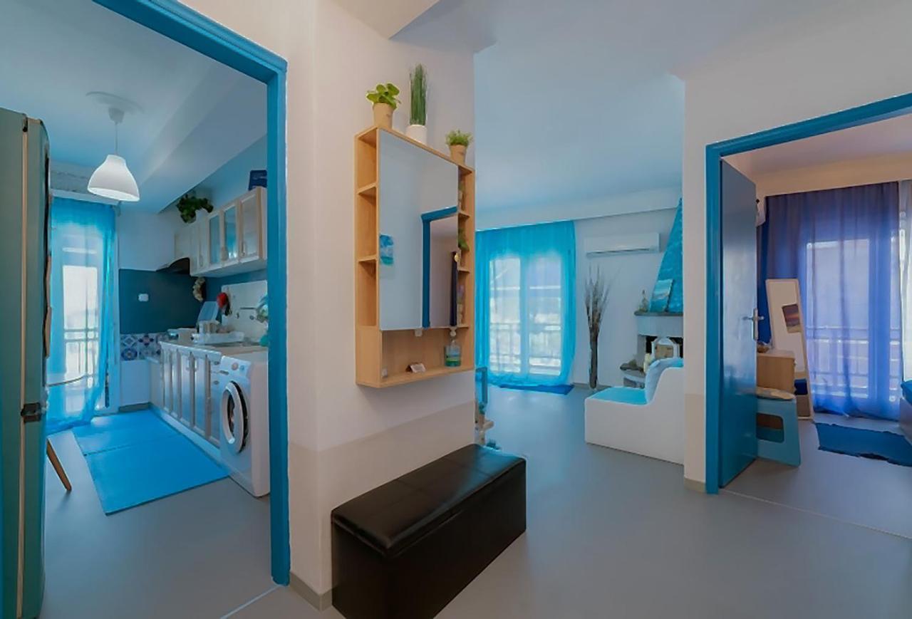 Upper Deck Apt. Apartment Nea Peramos  Ngoại thất bức ảnh