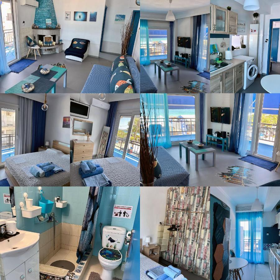 Upper Deck Apt. Apartment Nea Peramos  Ngoại thất bức ảnh